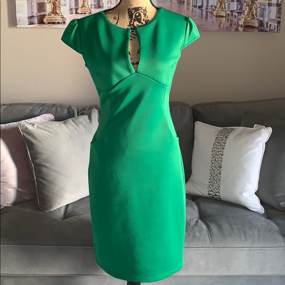 Stanzino sexy green dress